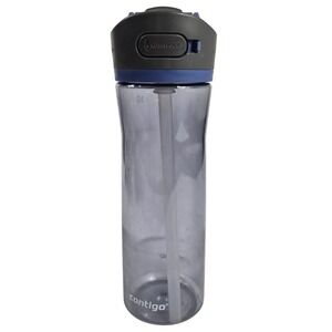 Contigo Autospout Water Bottle with‎ Straw 24 oz Reusable BPA Free EUC